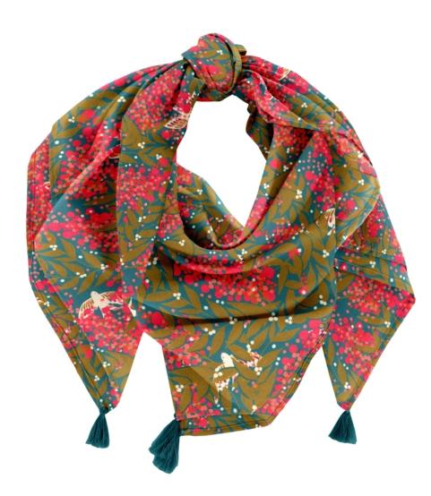 Foulard pompon ballet merveilleux