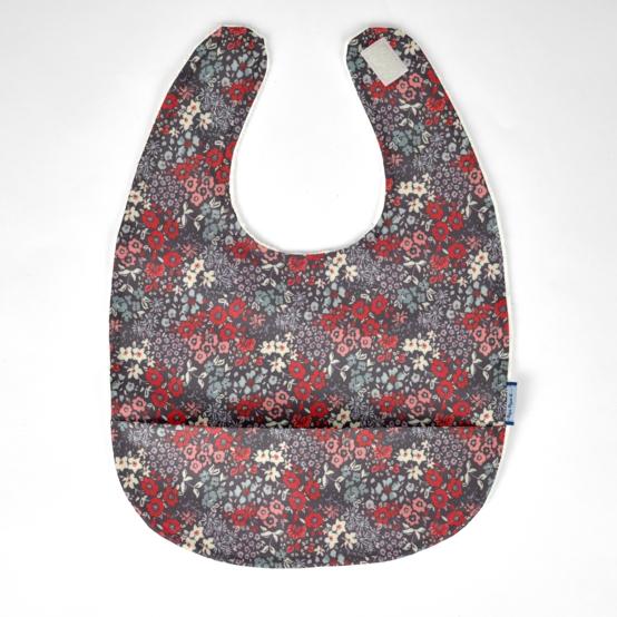 Bavoir tissu plastifié jardin d'aurore