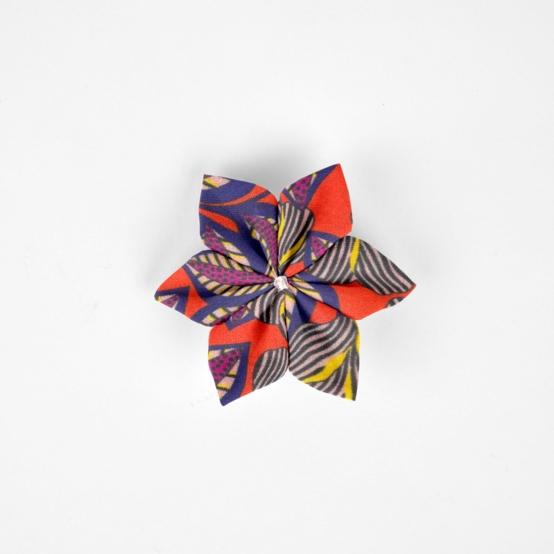 Barrette fleur étoile calypso