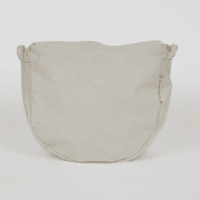Base petite besace sans bandoulière beige pailleté