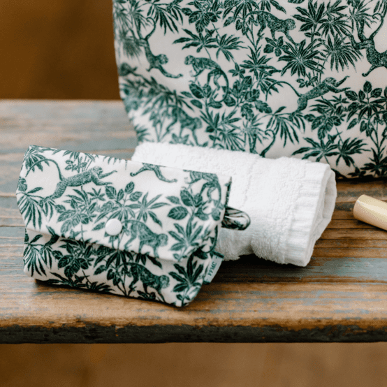 Pochette Savon jungle vintage