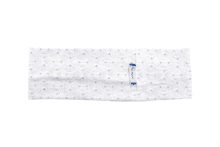 Bandeaux jersey broderie anglaise blanche