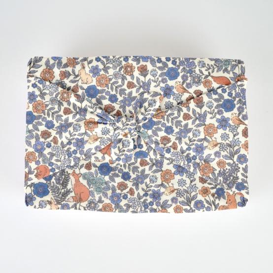 Furoshiki grand 73 x 73 cm comptine enchantée