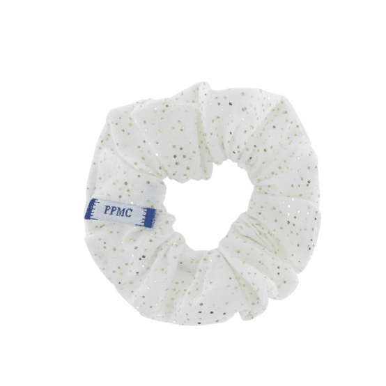 Petit Chouchou  blanc pailleté