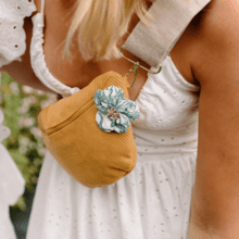Petite Barrette Pétales de Fleur jungle vintage