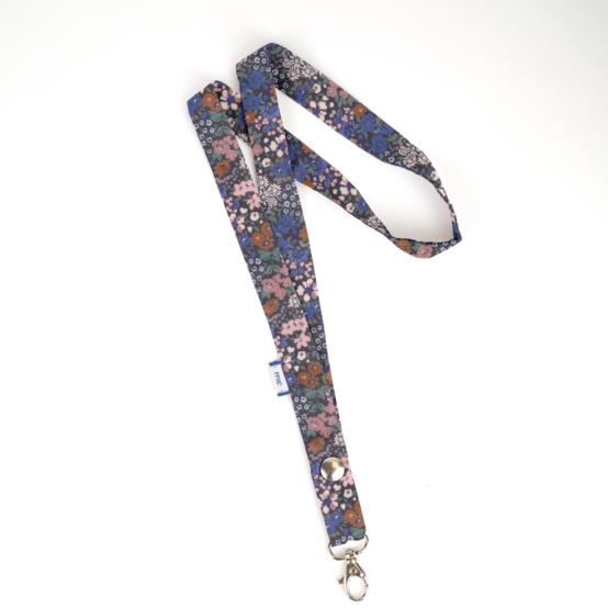 Porte-clés collier monet lilas