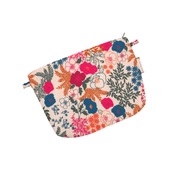 Mini pochette tissu parfum d'antan