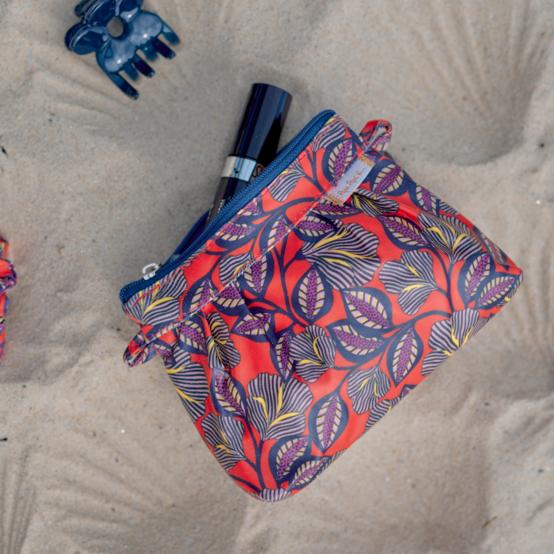 Mini pochette plissée calypso