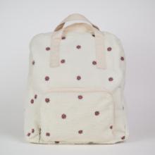 Sac à dos Gaby moumoute ivoire fleurie