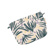 Mini pochette tissu fleurs d'artifice