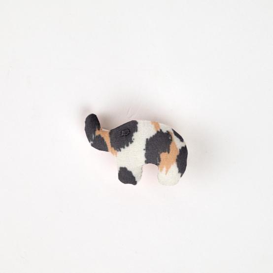 Barrette Eléphanteau leopard