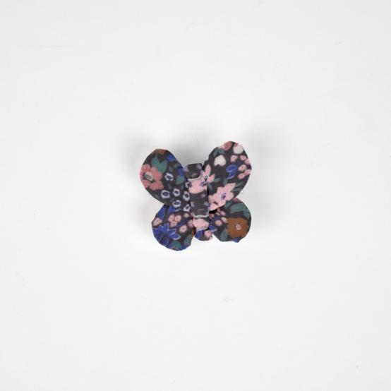 Barrette petit papillon monet lilas