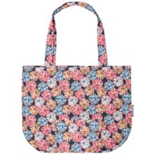 Sac tote bag pliable anémones rayées