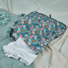 Pochette lingerie sous l'océan