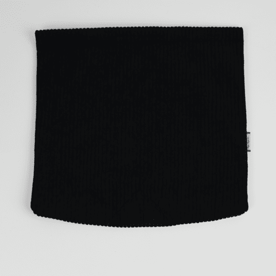 Rabat besace carré grand velours côtelé large noir