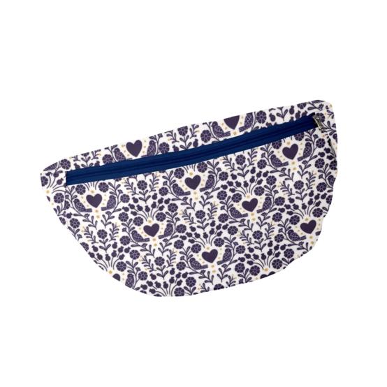 Petit sac banane scandinavia bleu