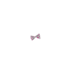 Barrette ruban serenade fluo