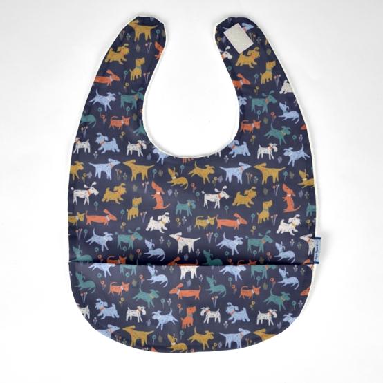 Bavoir tissu plastifié copain canin