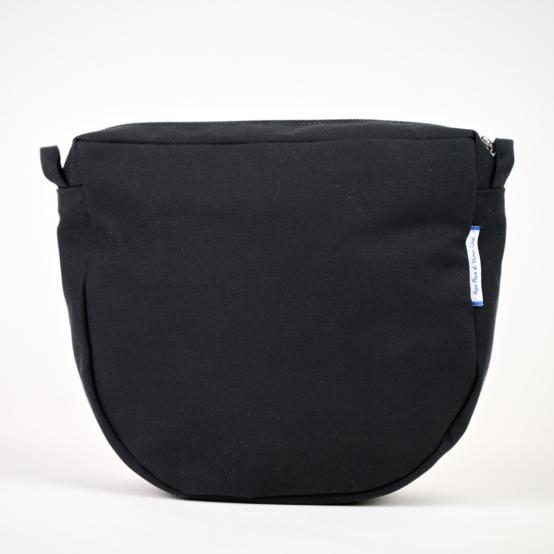 Base petite besace sans bandoulière noir verso