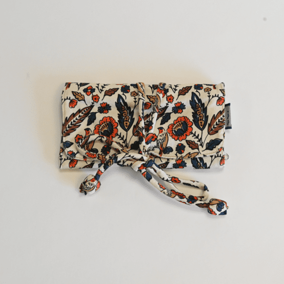 Pochette à bijoux plumes d'été