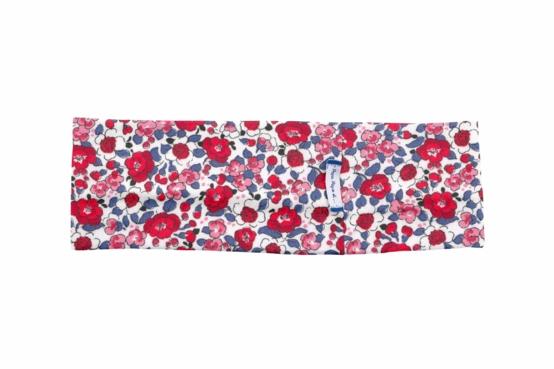 Bandeau jersey rouge corolle