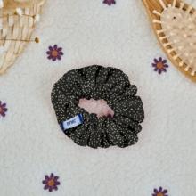 Petit Chouchou noir pailleté