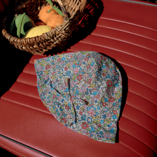 Chapeau soleil charlotte mille et une fleurs