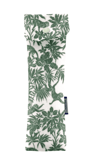 Pochette brosse à dents jungle vintage