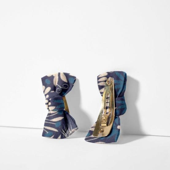 Barrettes clic-clac petits noeuds parade royale