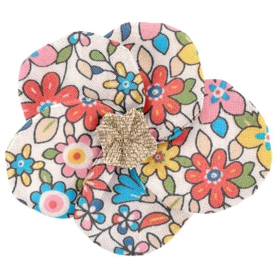 Petite Barrette Pétales de Fleur mille et une fleurs