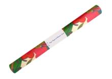 Coupon tissu enduit de 35cm  fleurs des iles
