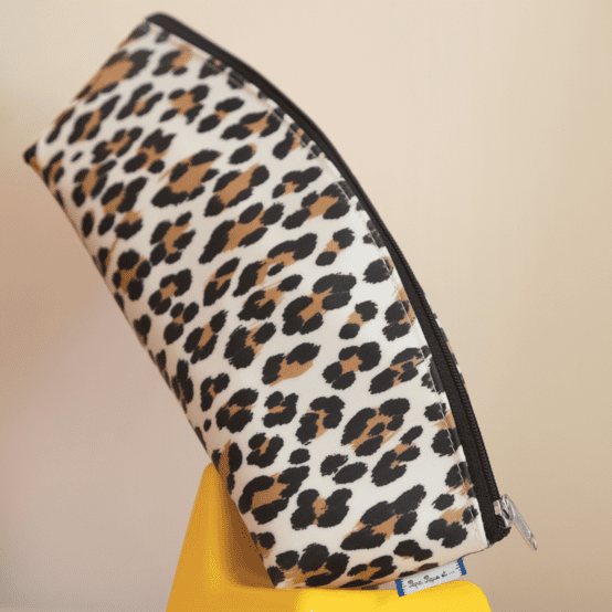Trousse scolaire leopard