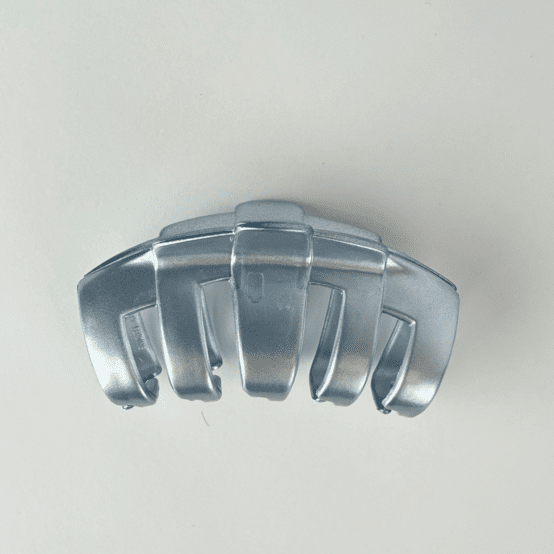 Grande pince arrondie argent satiné