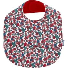 Bavoir tissu plastifié prairie fleurie