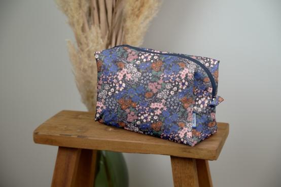 Trousse de toilette rectangle monet lilas