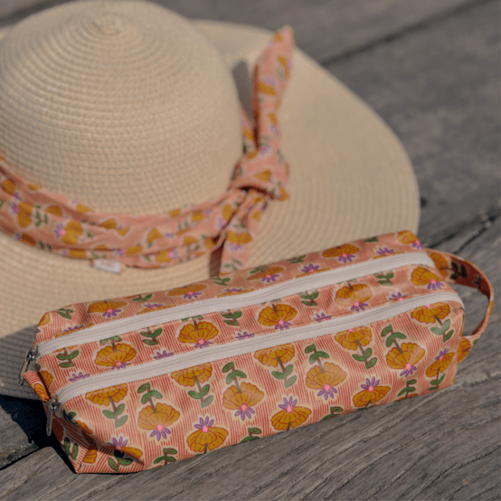Trousse double compartiment shanti
