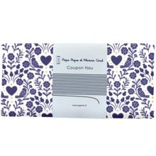 Coupon tissu 50 cm scandinavia bleu