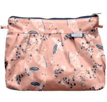 Pochette plissée oiseau bandana