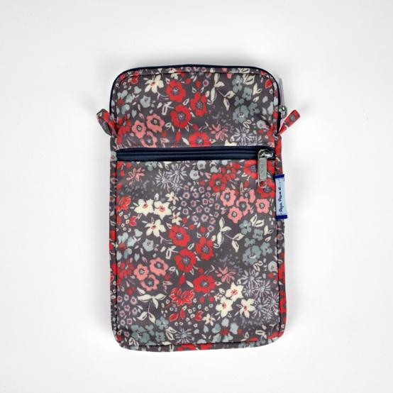 Pochette téléphone matelassée jardin d'aurore