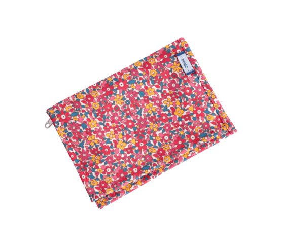 Portefeuille compact cocktail de fleurs