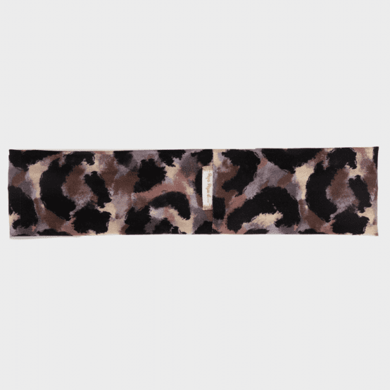 Bandeau jersey léopard aquarelle