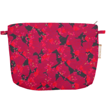 Pochette tissu féérie fuchsia