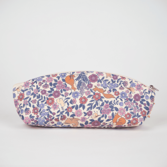 Trousse scolaire comptine enchantée rose