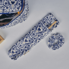 Pochette brosse à dents scandinavia bleu