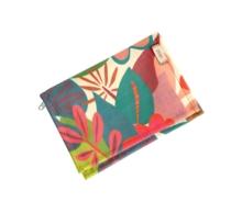 Portefeuille compact fleurs des iles