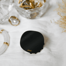 Pince plate ronde noir