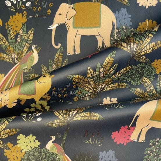 Tissu enduit  au mètre eden indien