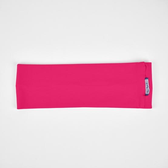 Bandeau jersey fuchsia