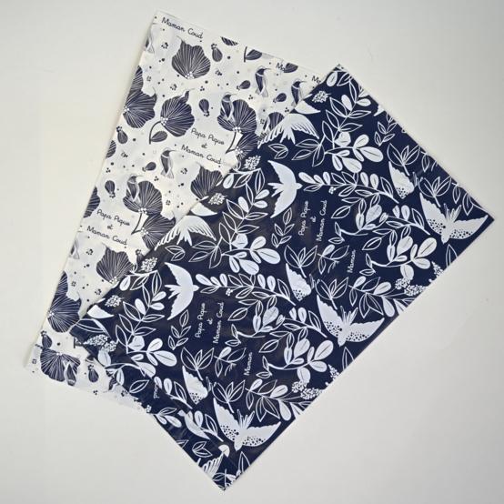 Pochette cadeau L (20 x 35 cm) - Coloris aléatoire