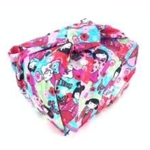 Furoshiki moyen 48 x 48 cm kokeshis